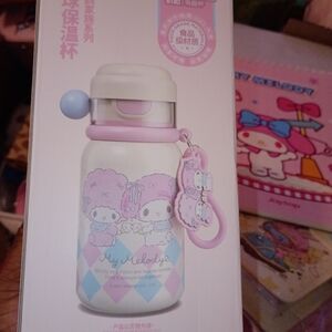 Pink Insulated Bottle
